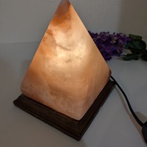Pyramid Himalayan Salt Lamp